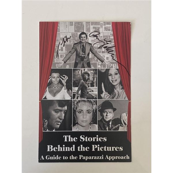 Paparazzi Photographer Ron Galella signed promo card