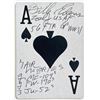 Image 1 : USAF Billy Edens signed playing card