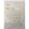 Image 1 : U.S. Navy Rear Admiral Alexander Early signed letter