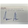Image 1 : Florida Marlins Aaron Akin autograph note