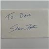 Image 1 : Stan Foster signature cut
