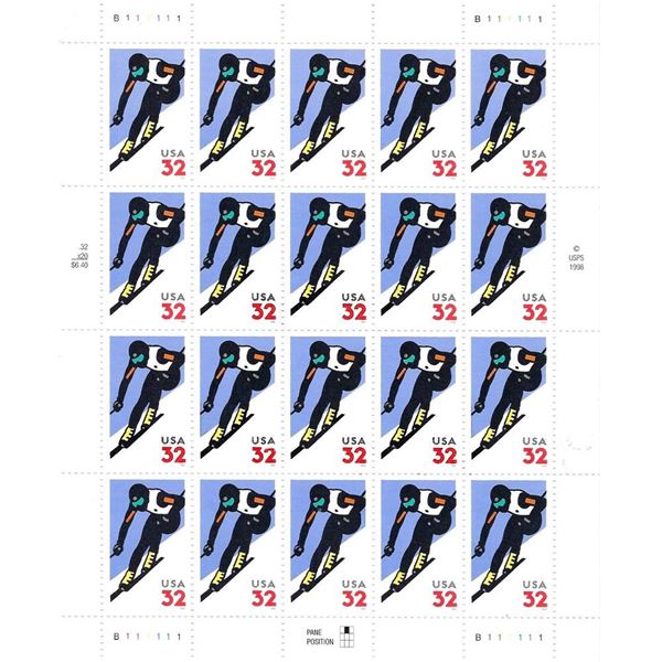 Alpine Skiing Stamps
