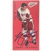 Image 1 : Hockey player Larry Jeffrey autograph card