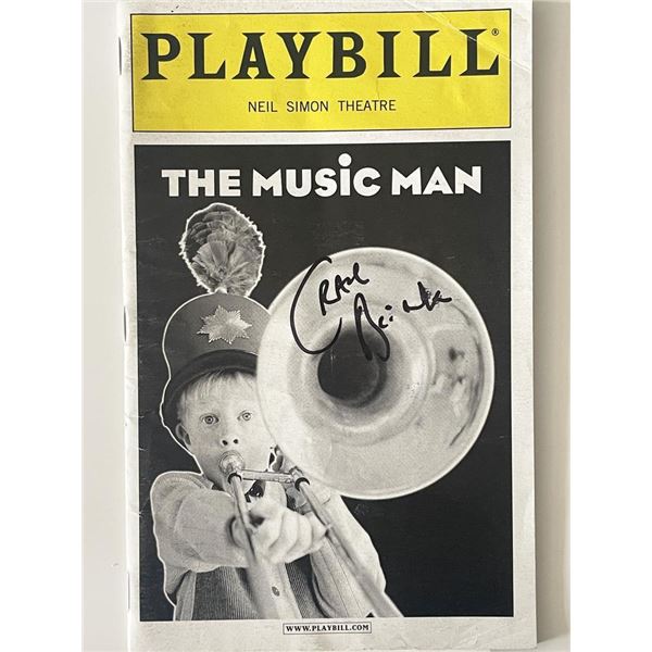 The Music Man Craig Bierko signed playbill