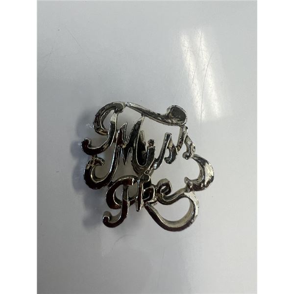 I Miss Ike brooch pin