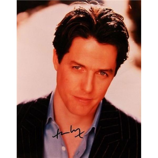 Hugh Grant Jr. signed portrait photo