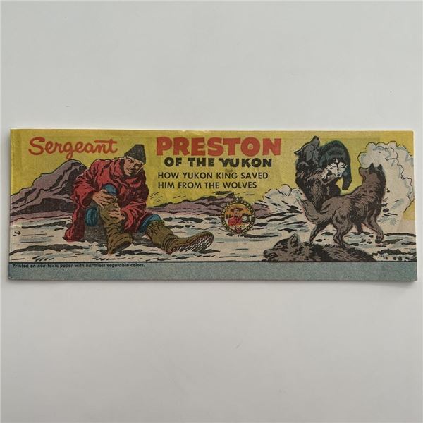 Sergeant Preston comic book