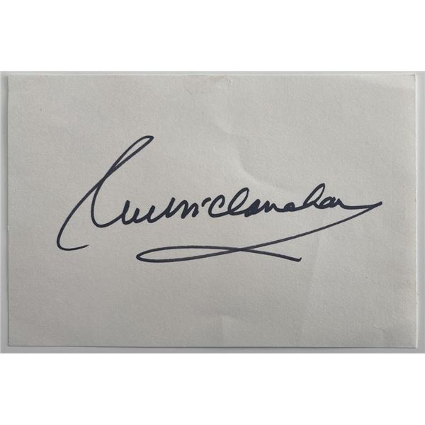 The Golden Girls Rue McClanahan original signature