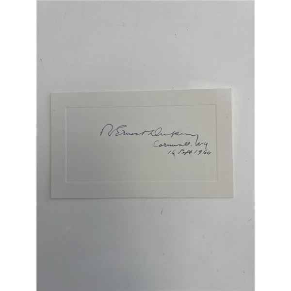 R. Ernest Duprey original signature