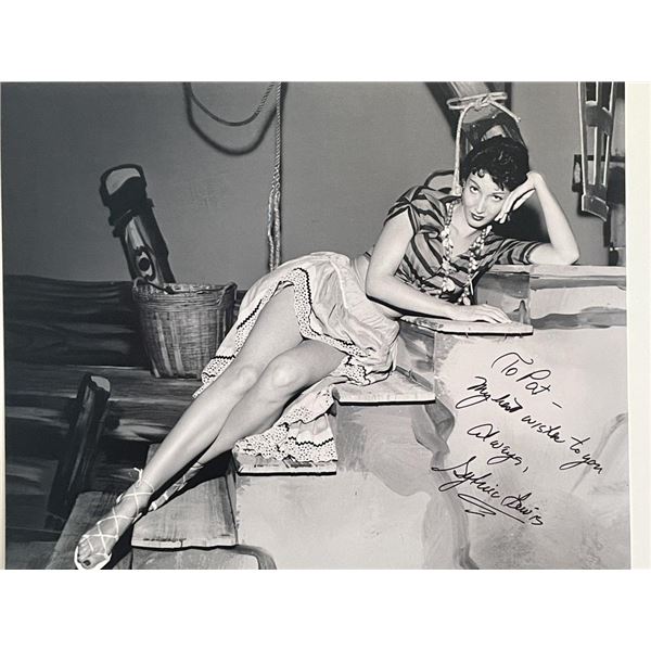 Drums of Tahiti Sylvia Lewis signed photo