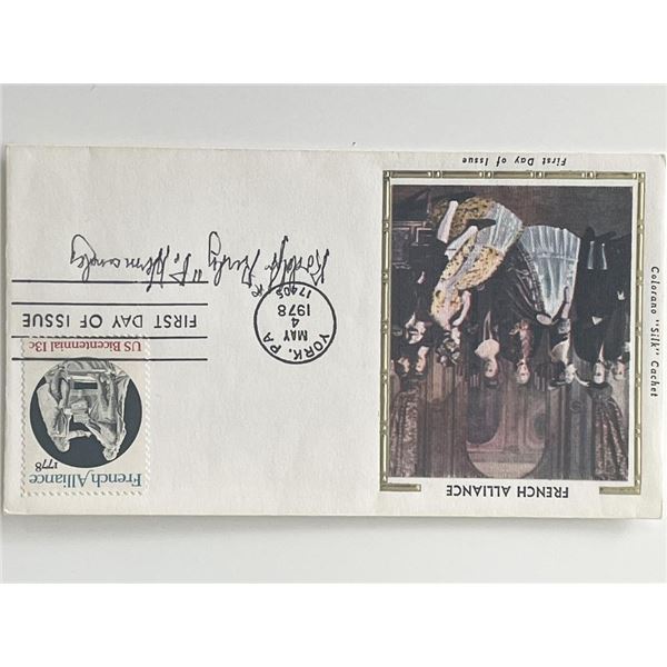 US Army Rodolfo P. Hernandez signed cover