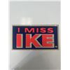 Image 1 : I Miss Ike campaign bumper sticker
