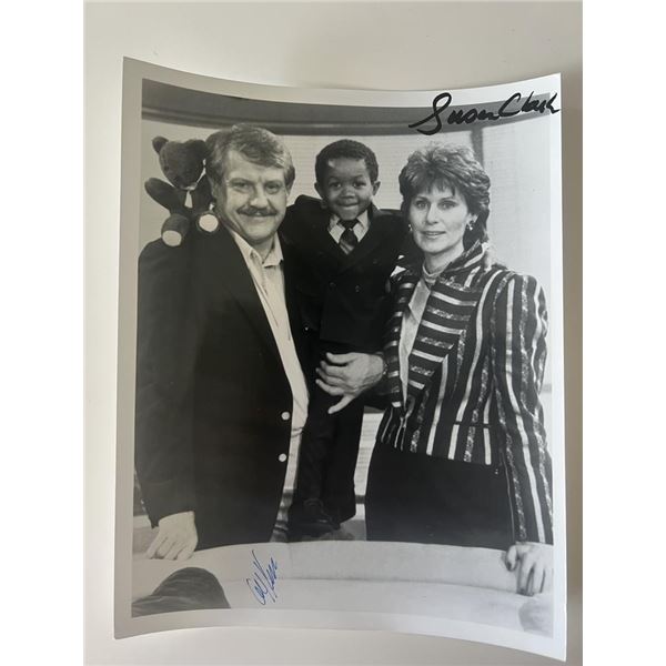 Webster Susan Clark and Alex Karras signed photo