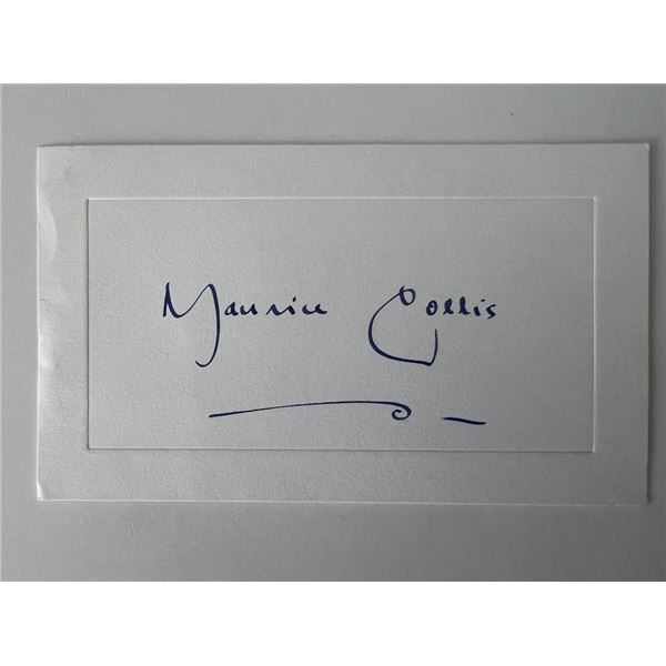 Fashion designer Patrick De Barentzen original signature