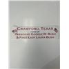 Image 1 : George W. Bush & Laura Bush home state Texas bumper sticker