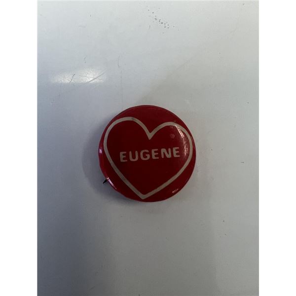 Eugene Presidential campaign pin