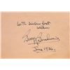 Image 1 : George Gershwin signature slip
