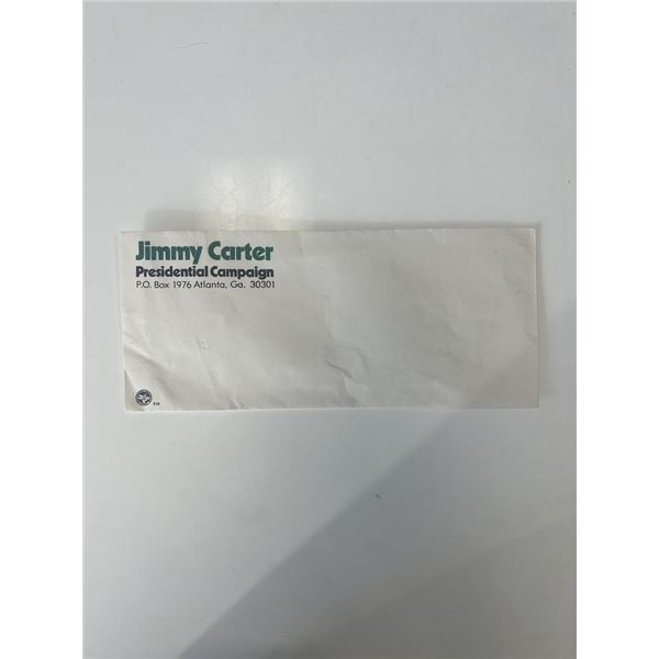 Jimmy Carter Presidential campaign envelope