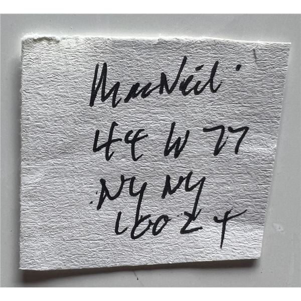 Rupert McNeil original signature