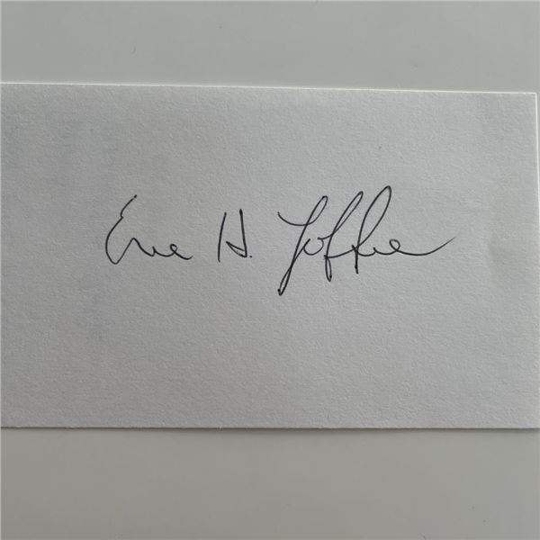 Rabbi Eric Yoffie signature cut