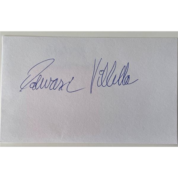 Ballet dancer Edward Villella signature cut