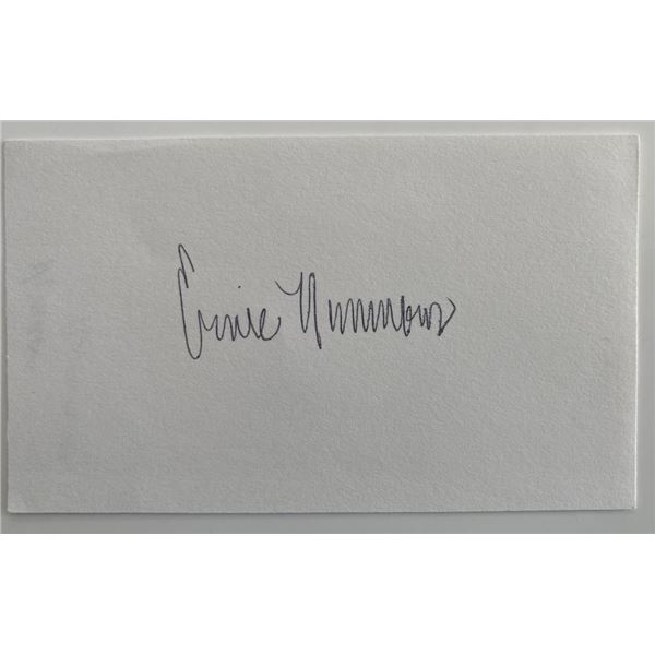 Ernie Nimmbul original signature