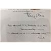 Image 1 : WW2 Admiral F.G. Richards Original Signature