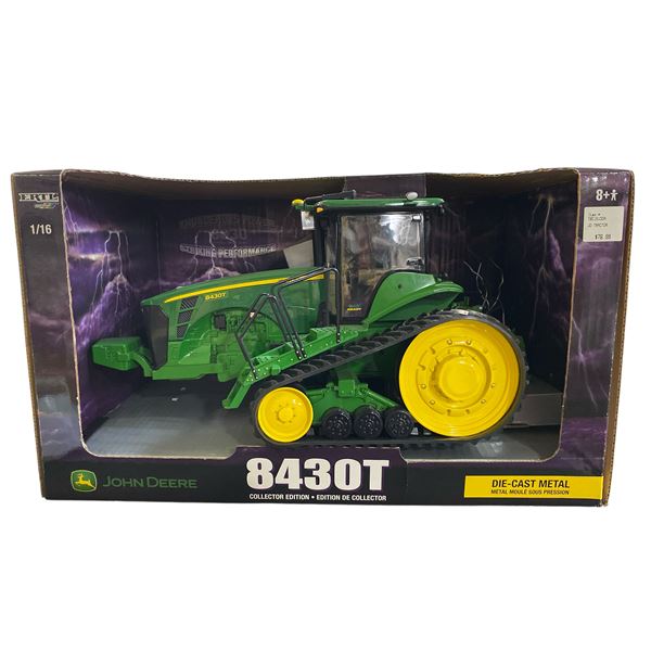 John Deere 843 OT Collector Edition Die-Cast Metal 1/16 Scale In Original Box