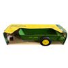 Image 1 : John Deere Spreader 1/16 Scale "Blueprint Replica" Diecast Rust Resistant Metal Stock #534 In Origin