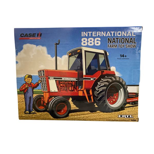 Toy Farmer Case International 886 1/16 Diecast Metal In Original Box