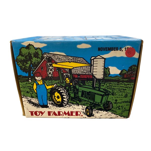 Toy Farmer Nov. 5 1993 National Farm Toy John Deere 4010 Diesel In Original Box