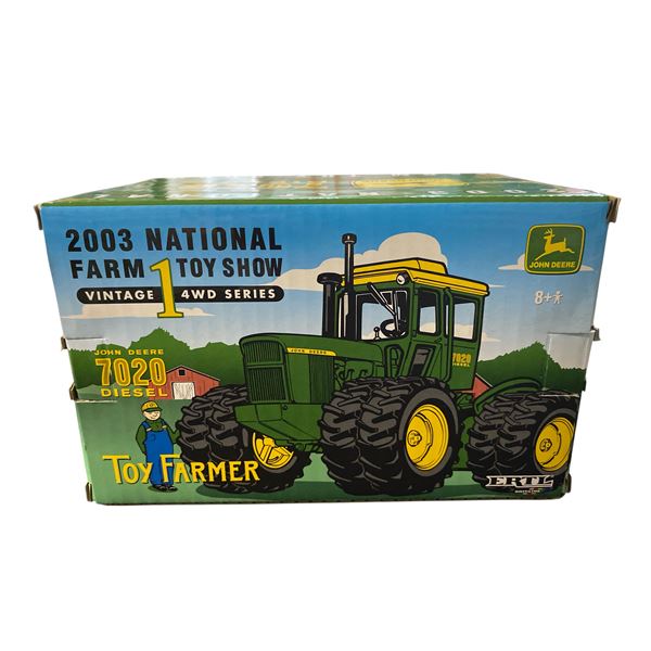 Toy Farmer 2003 National Farm Toy Show Vintage 1 4WD Series John Deere 7020 Series 1/32 Series In Or