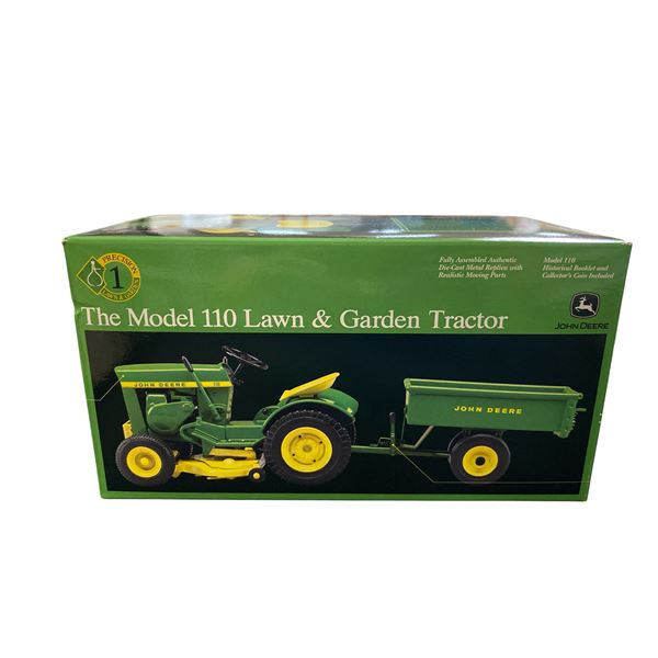 John Deere Precision 1 The Model 110 Lawn & Garden Tractor 1/16 Scale 15213 In Original Box
