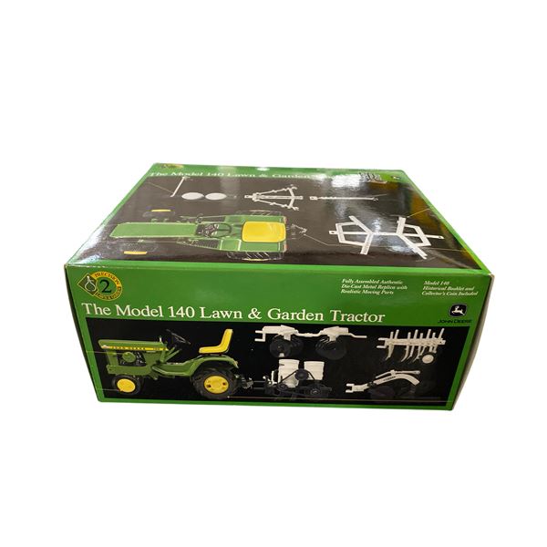 John Deere Precision Classics 2 The Model 140 Lawn & Garden Tractor 1/16 Scale 15511 In Original Box