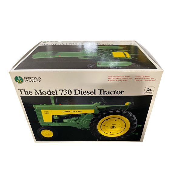 John Deere Precision Classics 13 The Model 730 Diesel Tractor 1/16 5766 In Original Box