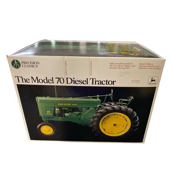 John Deere Precision Classics 7 The Model 70 Diesel Tractor 1/16 Scale 5788 In Original Box