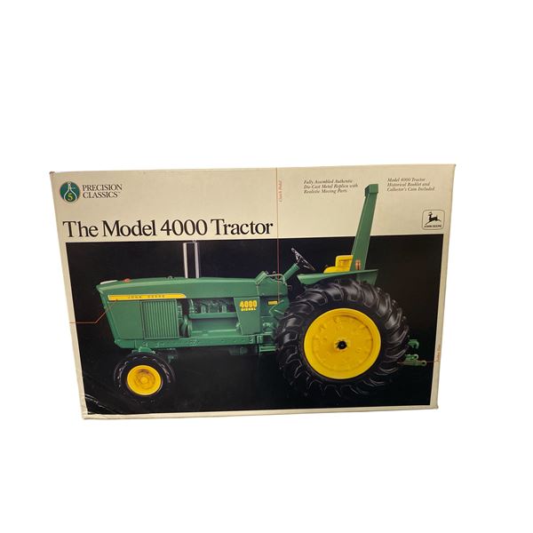 John Deere Precision Classics 5 Model 4000 Tractor 1/16 Scale 5684 In Original Box