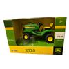 Image 1 : John Deere X320 Lawn Tractor Diecast 1/16 Scale In Original Box