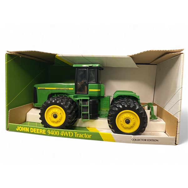 John Deere 9400 4WD Tractor 1/16 Scale Die Cast Metal In Original Box