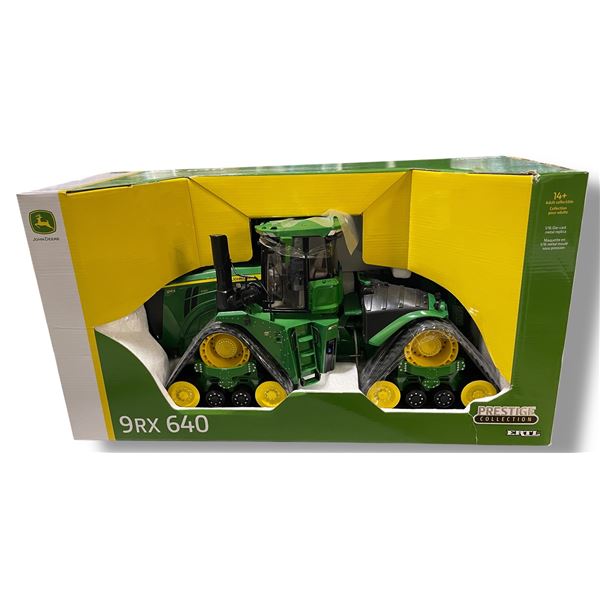 Prestige Collection John Deere 9RX 640 - Ertl 1:16 Scale Diecast in Original Bos