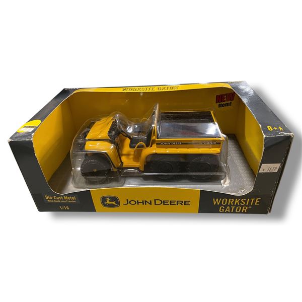 John Deere Worksite Gator - Ertl #15516 - 1:16 Scale Diecast in Original Box
