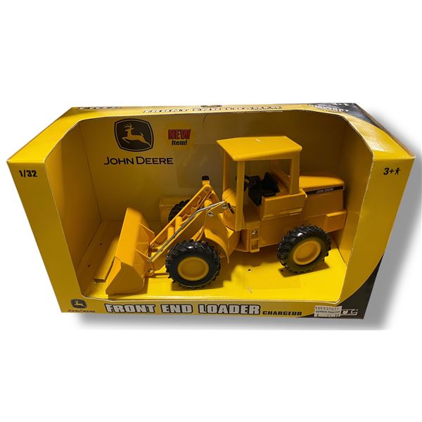 John Deere Front End Loader  - Ertl #37011 - 1:16 Scale Diecast in Original Box