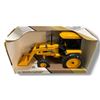 Image 1 : John Deere 2755 Industrial Tractor with End Loader - Ertl #5677 - 1:16 Scale Diecast in Original Box