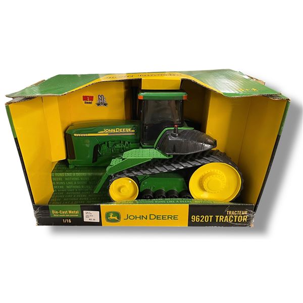 John Deere 9620T Tractor  - Ertl/Britians #15673 - 1:16 Scale Diecast in Original Box