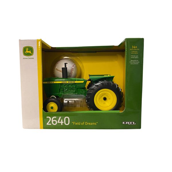 John Deere 2640  "Field of Dreams" Tractor - Ertl # 45899 1:16 Scale Diecast in Original Box