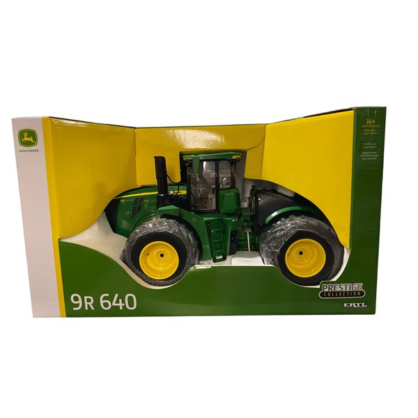 John Deere 9R 640 Tractor - Prestige Collection Ertl/Tomy # 45846 1:16 Scale Diecast in Original Box