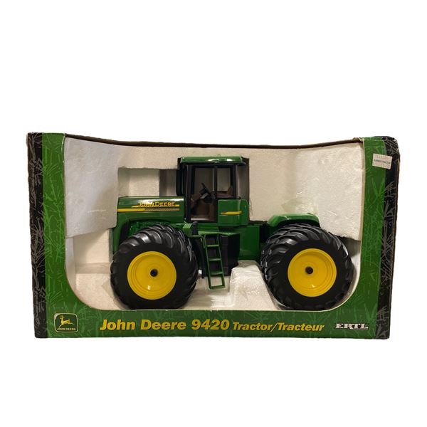 John Deere 9420 Tractor -  Ertl # 15205 - 1:16 Scale Diecast in Original Box