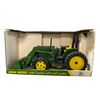 Image 1 : John Deere 6400 Tractor with End Loader - Ertl  #5196 - 1:16 Scale Diecast in Original Box