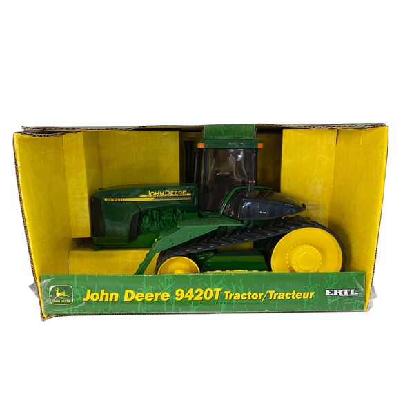 John Deere 9420T Tractor - Ertl  #15206 - 1:16 Scale Diecast in Original Box