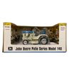 Image 1 : Blue John Deere Patio Series Model 140 - Precision Ertl #15554 - 1:16 Scale Diecast in Original Box